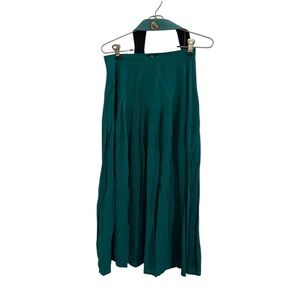 Elisabetta Franchi Elegant Teal Midi Skirt